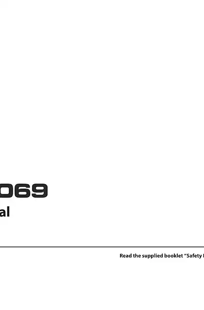 yamaha雅马哈HTR-3069 Owner’s Manual